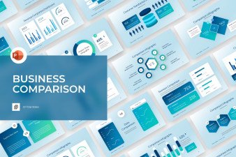 Business Comparison RR PowerPoint Template